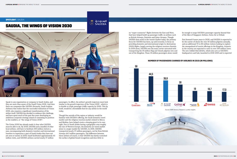 Bringing the World to Saudi: inside page 4