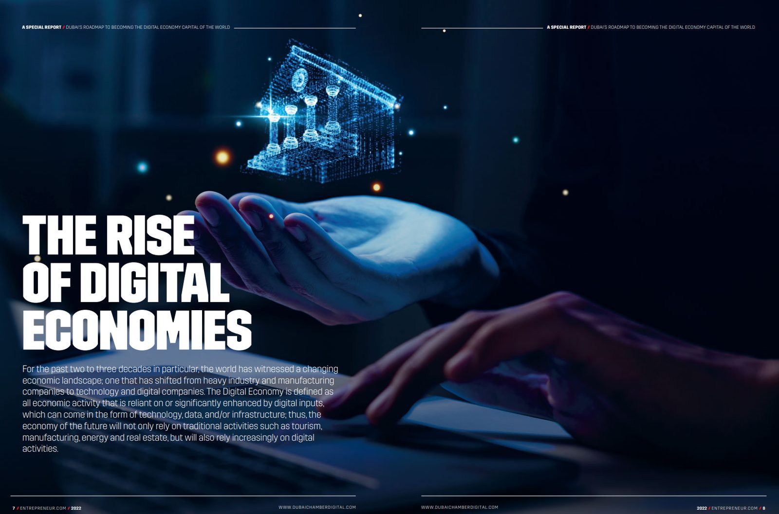 Dubai’s Roadmap to Becoming the Digital Economy Capital of the World: inside page 1
