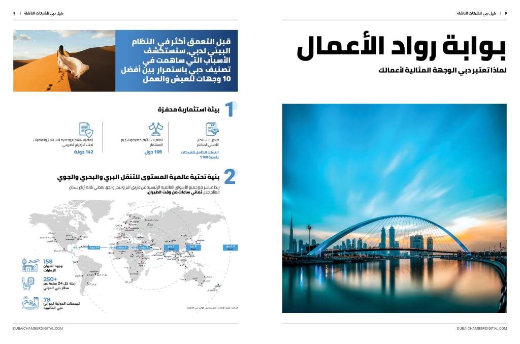 Dubai Startup Guide 2024 (Arabic edition): inside page 3