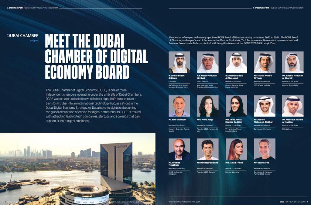 Dubai’s Digital Economy: inside page 1