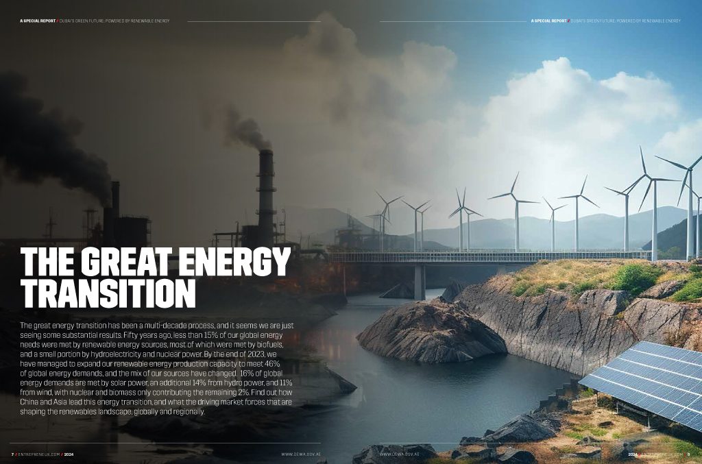 Dubai’s Green Future: Powered by Renewable Energy: inside page 1