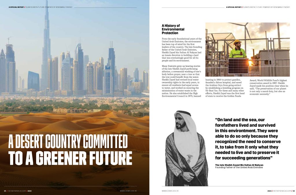 Dubai’s Green Future: Powered by Renewable Energy: inside page 4