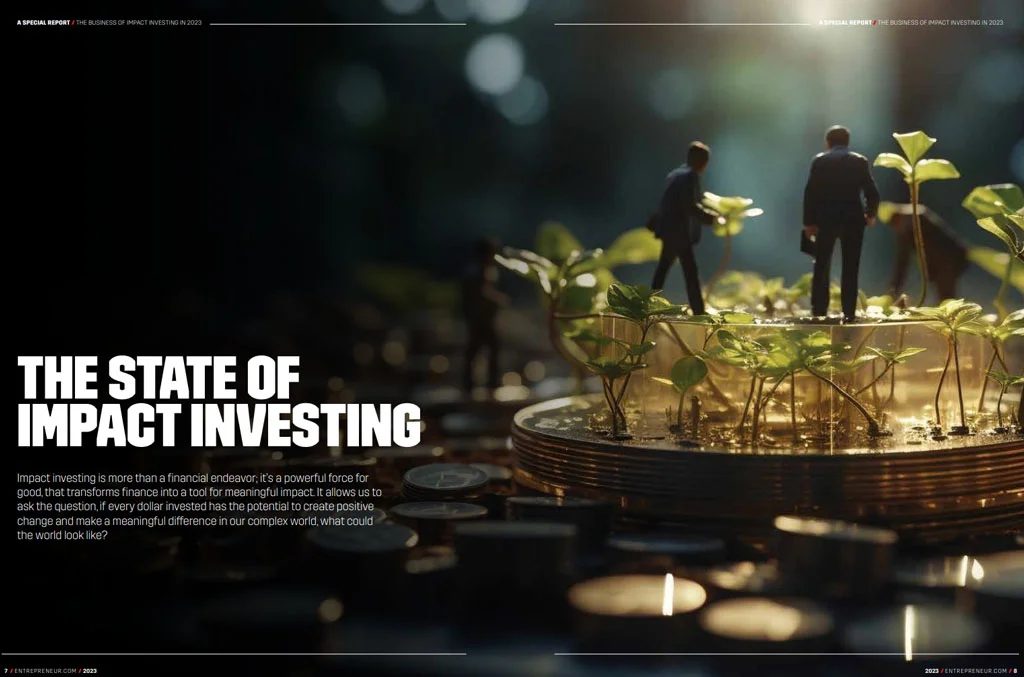 The Business of Impact Investing in 2023: inside page 1