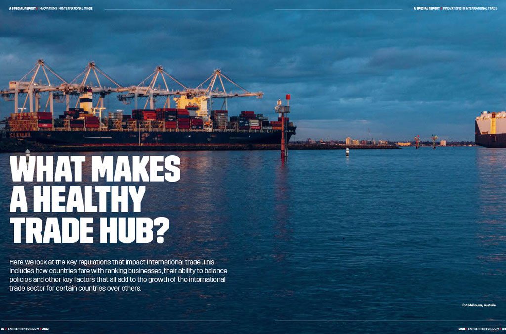 Innovations in International Trade: inside page 1